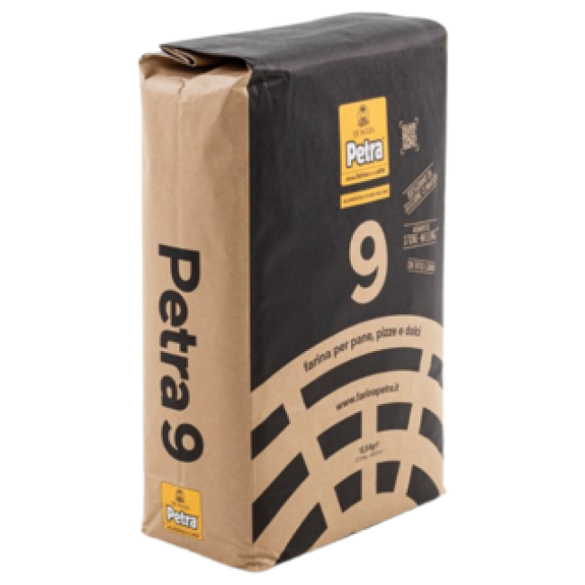 Farina di grano tenero integrale n. 9 macinata a pietra da kg 12.5