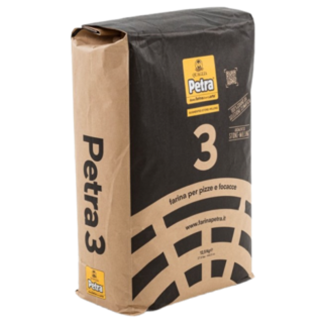 Farina di grano tenero macinata a petra n. 3 da kg 12.5
