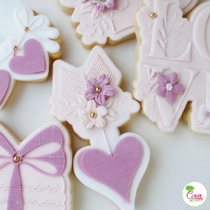 Taglia biscotto + timbro Freccia fiorita+tagliabiscotti