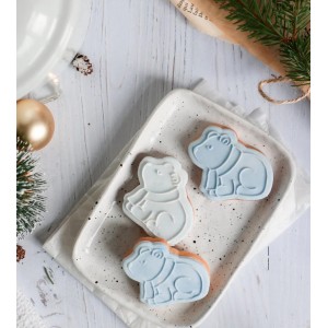 Taglia biscotto e timbro Mini orsetto polare