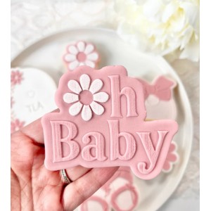 Taglia biscotto e timbro Oh Baby margherita Taglia biscotto e timbro Oh Baby margherita