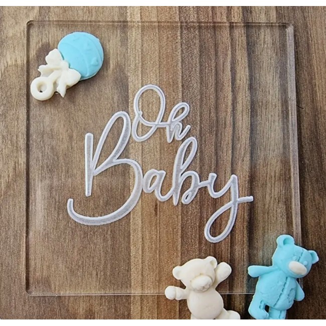 Stampo Biscotti Oh baby