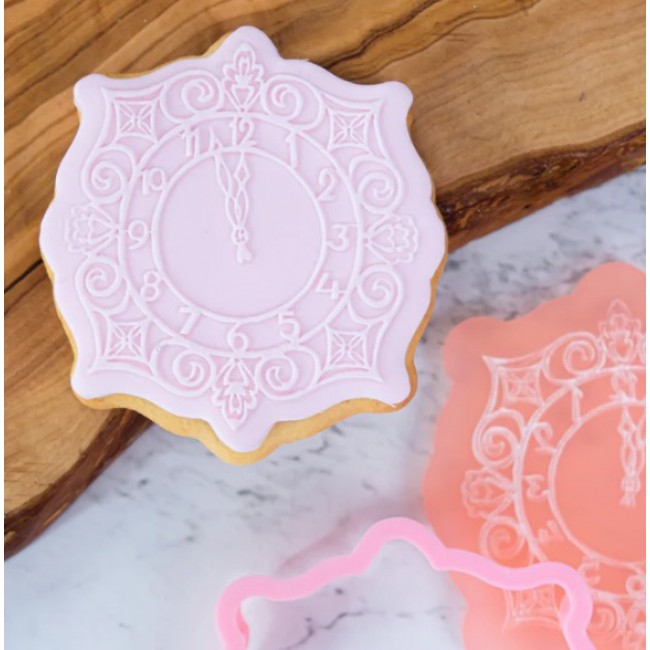 Stampo biscotto + timbro Orologio