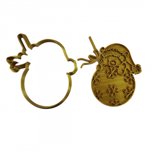 Stampo Dolce orsetto con pallina di Natale