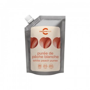 Purea di frutta Pesca Bianca Kg.1