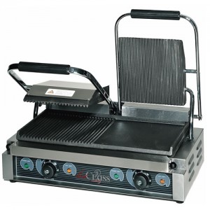 Piastra doppia in ghisa mod. PD3000L+R Piastra doppia in ghisa mod. PD3000L+R