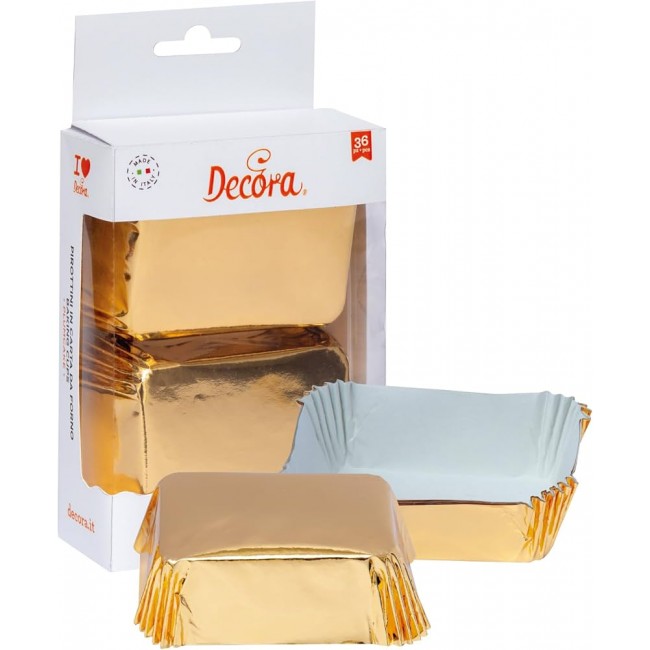 Pirottini Plum Cake 80x50x32MM Oro PZ.36