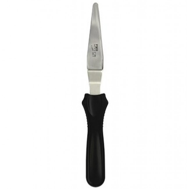 Spatola professionale Inox Piegata Appuntita mis. 10 5 cm