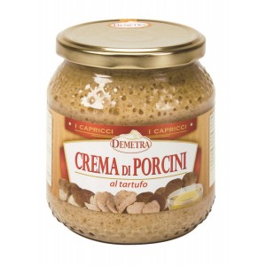 Crema porcini al tartufo Capricci 540 gr. - Demetra Crema porcini al tartufo Capricci 540 gr. - Demetra