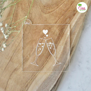 Timbro biscotto Coppe da champagne
