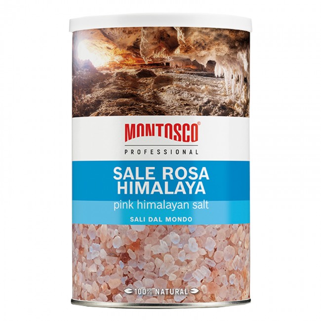 Sale Rosa dell'Himalaya in tubo grande di Montosco 1,1 kg Sale Rosa dell'Himalaya in tubo grande di Montosco 1,1 kg