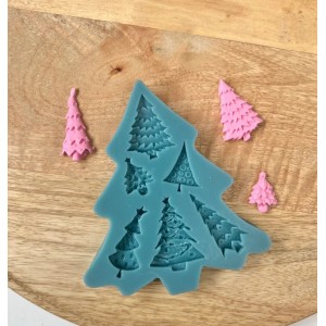 Stampo natalizio 2 Alberi