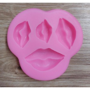 Stampo in silicone labbra
