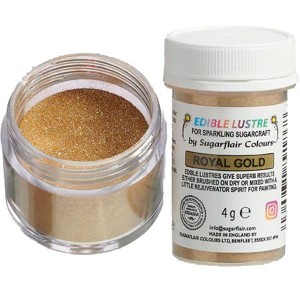 Colore  Sugarflair Edible Lustre Royal Gold