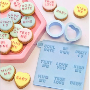 Stampo Love Heart Sweets EXTRA MINI Stampo Love Heart Sweets EXTRA MINI
