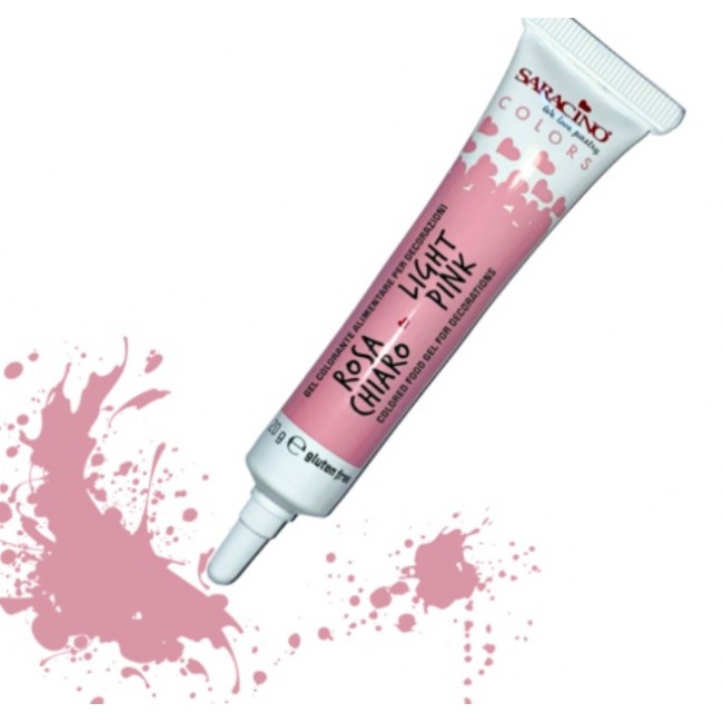 Colorante alimentare gel Rosa Chiaro 20g