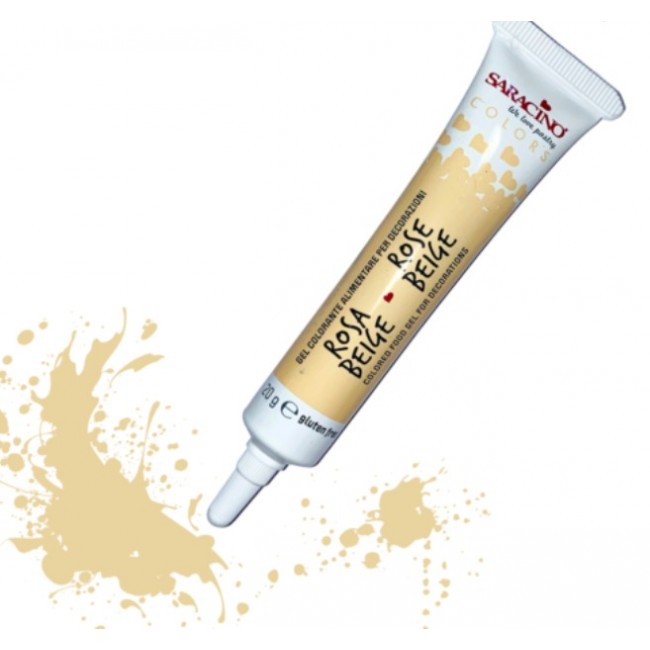 Colorante alimentare gel Rosa Beige 20g