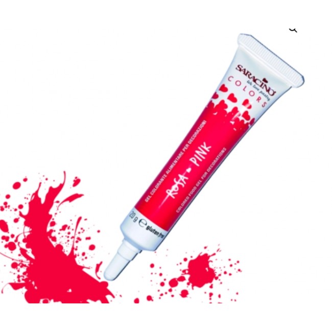 Colorante alimentare gel Rosa 20g