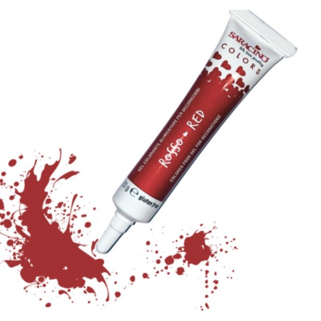 Colorante alimentare gel Rosso 20g