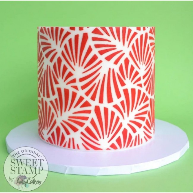 SweetStamp Stencil - Scallop