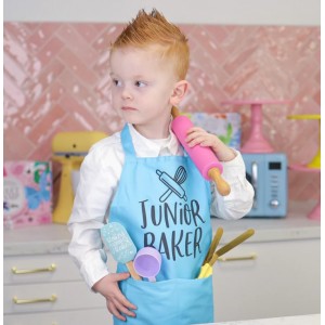 Grembiule Sweet Stamp Junior Baker Apron - Blue