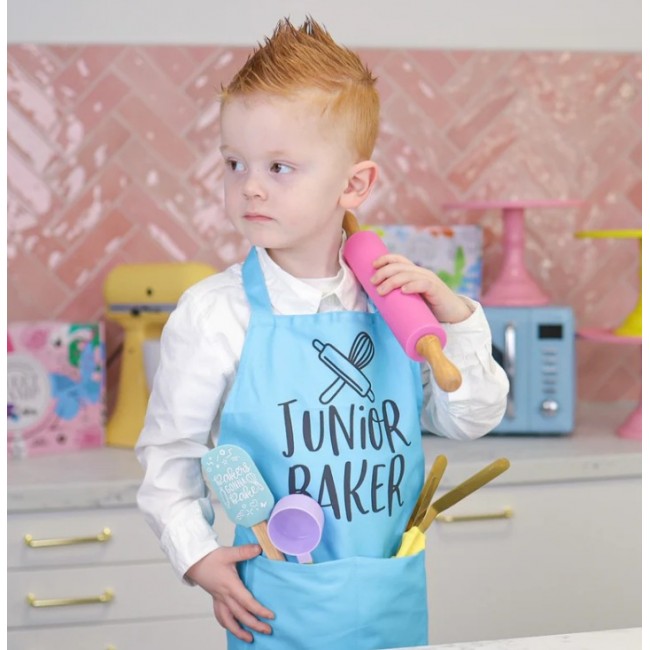Grembiule Sweet Stamp Junior Baker Apron - Blue