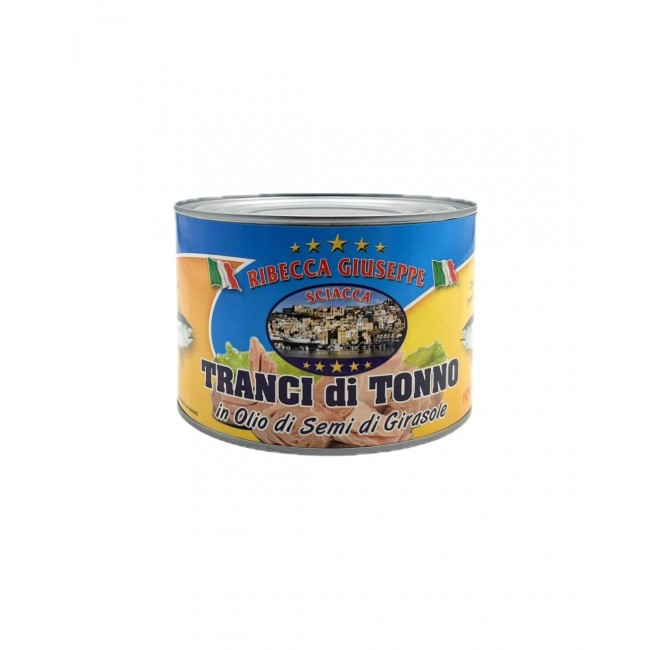 Tonno in latta in olio di semi da 1,730kg