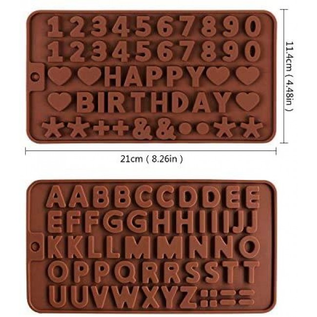 Stampo Lettere e Numeri - CUORE3D