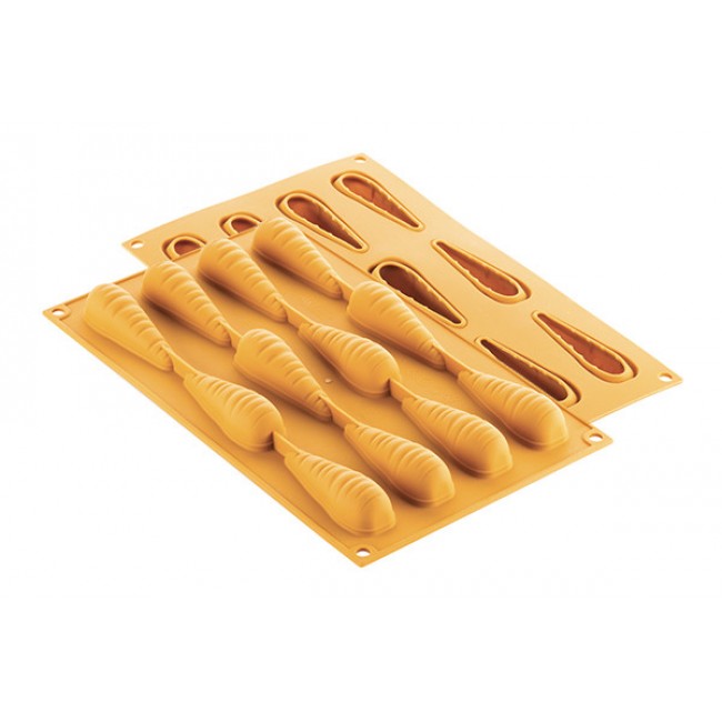 Stampo in Silicone Carote