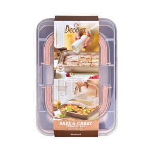 Stampo cuoci e trasporta rose gold line