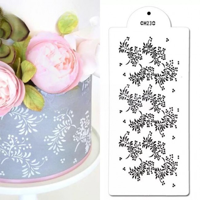 Stencil pe decorazione ch 230