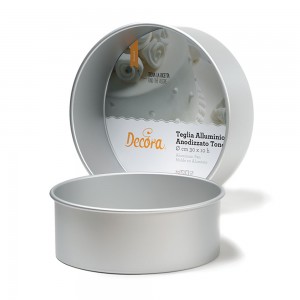 Teglie professionali tonde diam. 40 H10 