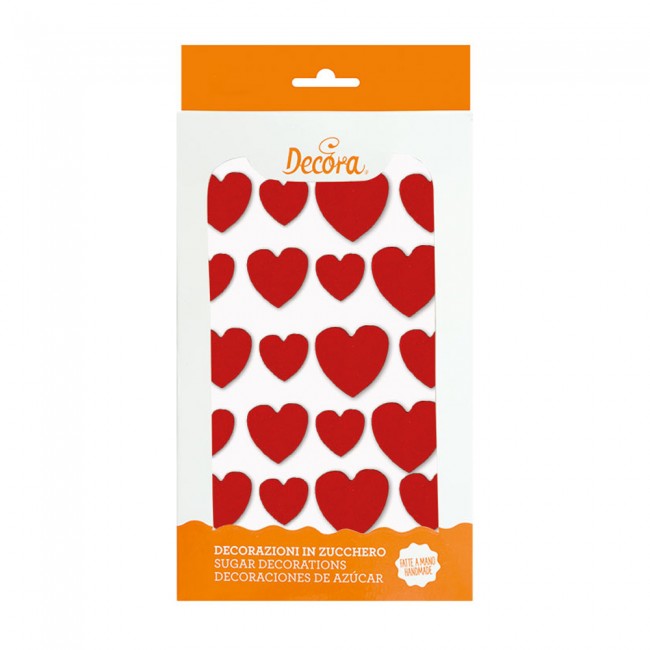 Cuori in zucchero