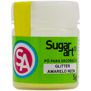 Glitter  Giallo Neon da 5 gr