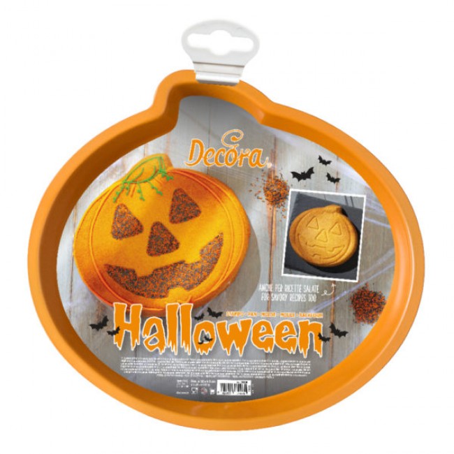 Stampo antiaderente arancione zucca