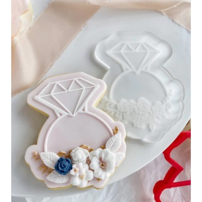 Anello a fiore + tagliabiscotti