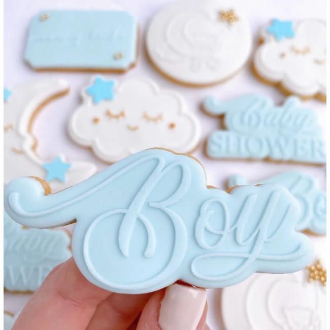 Taglia biscotto + timbro  Boy