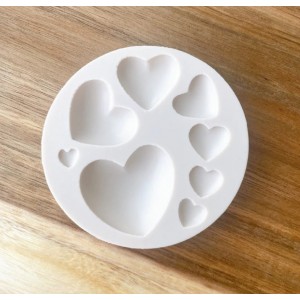 Stampo Cuori di diverse dimensioni