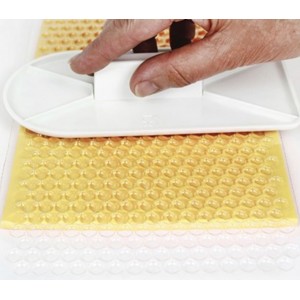 Tappetino a Impressione Decoro a Nido d'Ape 15x0.1x30.5 cm