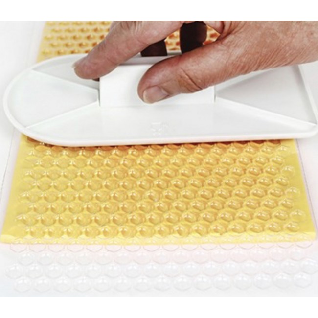 Tappetino a Impressione Decoro a Nido d'Ape 15x0.1x30.5 cm