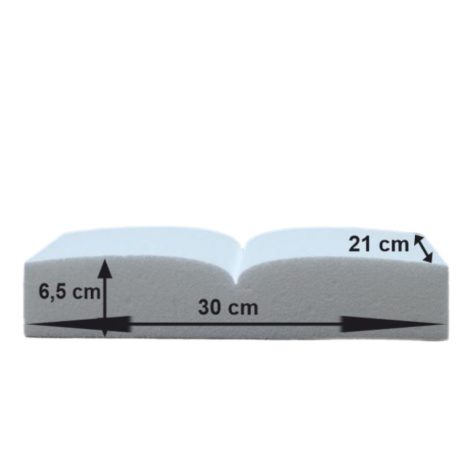 Polistirolo forma Libro B