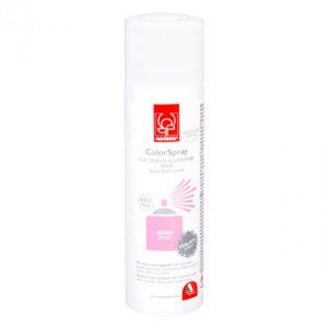 Colorante alimentare spray perlato Rosa 250 ml