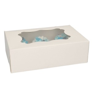 Scatola per cupcake FunCakes Box 6 Cupcake confezione da 3 pezzi