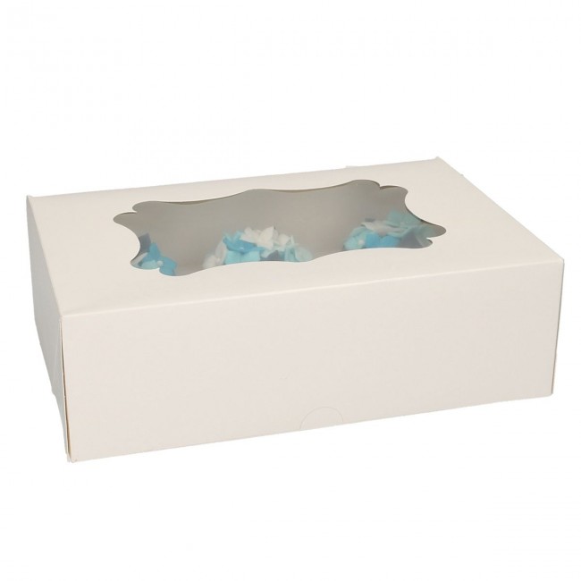 Scatola per cupcake FunCakes Box 6 Cupcake confezione da 3 pezzi
