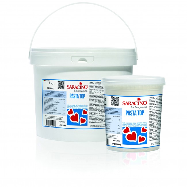 Pasta di zucchero Top Bianca da 5 kg