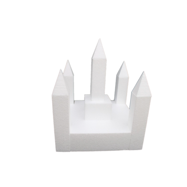 Set torta castello 12 pz - 30 x 30 cm, altezza 35 cm