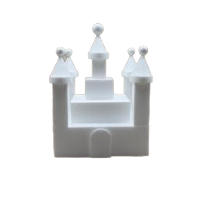 Set torta castello 25 pz - 30 x 30 cm, altezza 34 cm