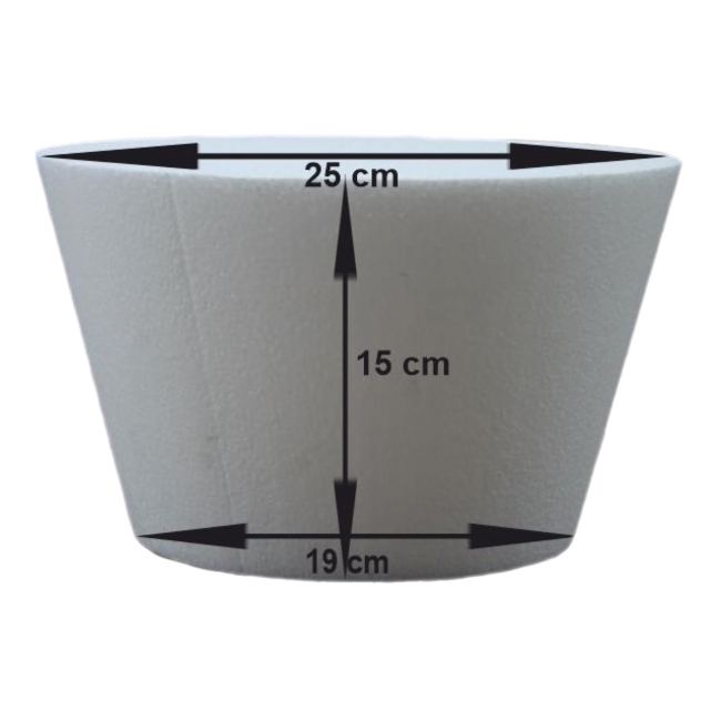 Polistirolo per cupcakes XL