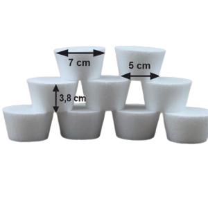 Polistirolo per cupcakes piccolo Set da 9 pezzi 