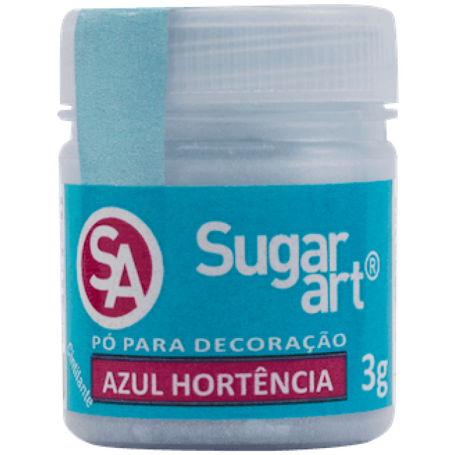 Pop Decoracao Azul Hortencia da 3 gr Azzurro Ortensia